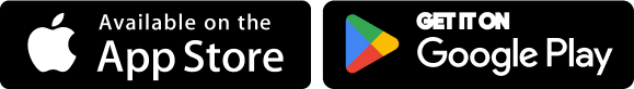 App Store und Google Play Store Logo